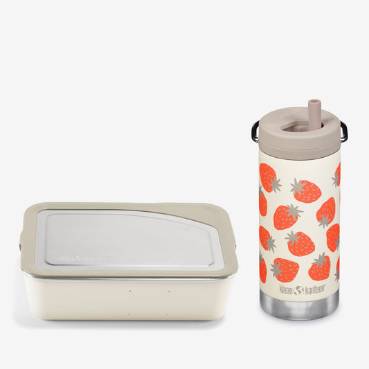 Kid's Lunch Box and Water Bottle Set